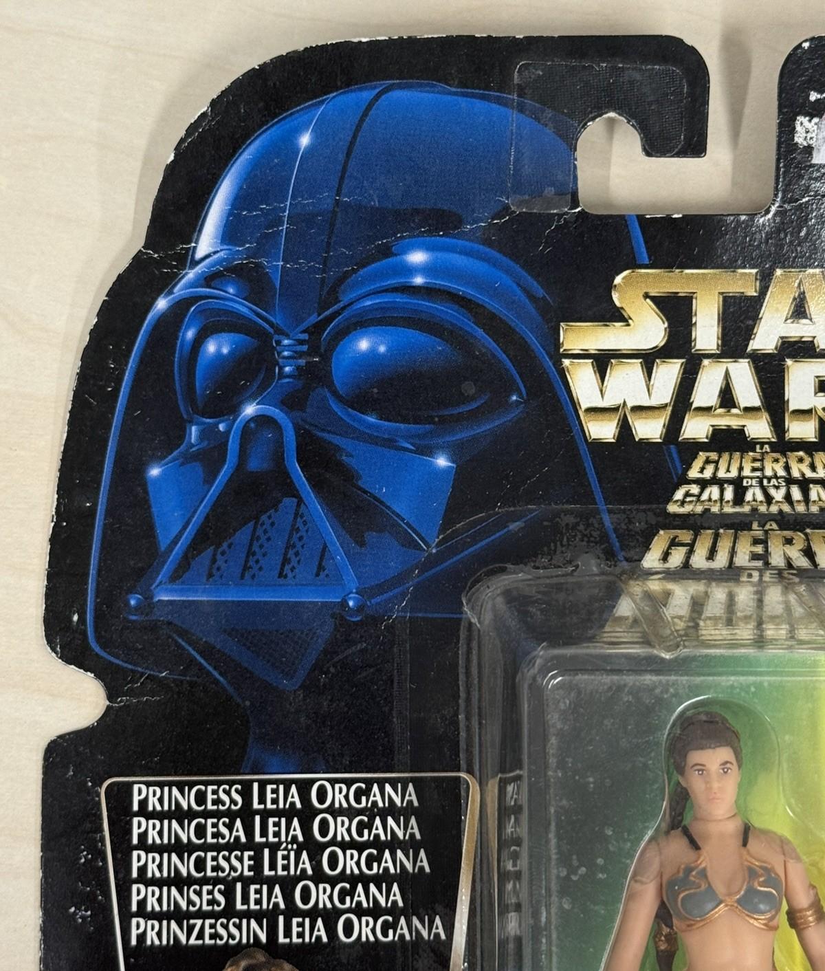 Star Wars Princess Leia Jabba Prisoner POTF 1997 Kenner MOC Figure