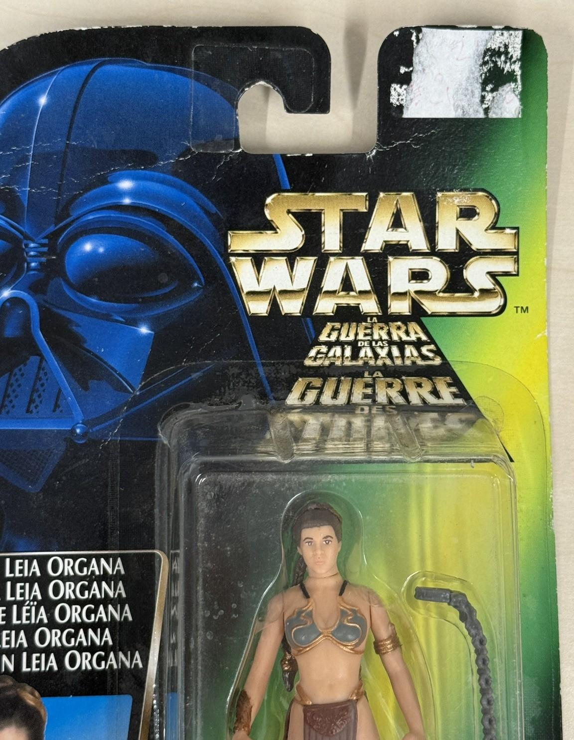 Star Wars Princess Leia Jabba Prisoner POTF 1997 Kenner MOC Figure