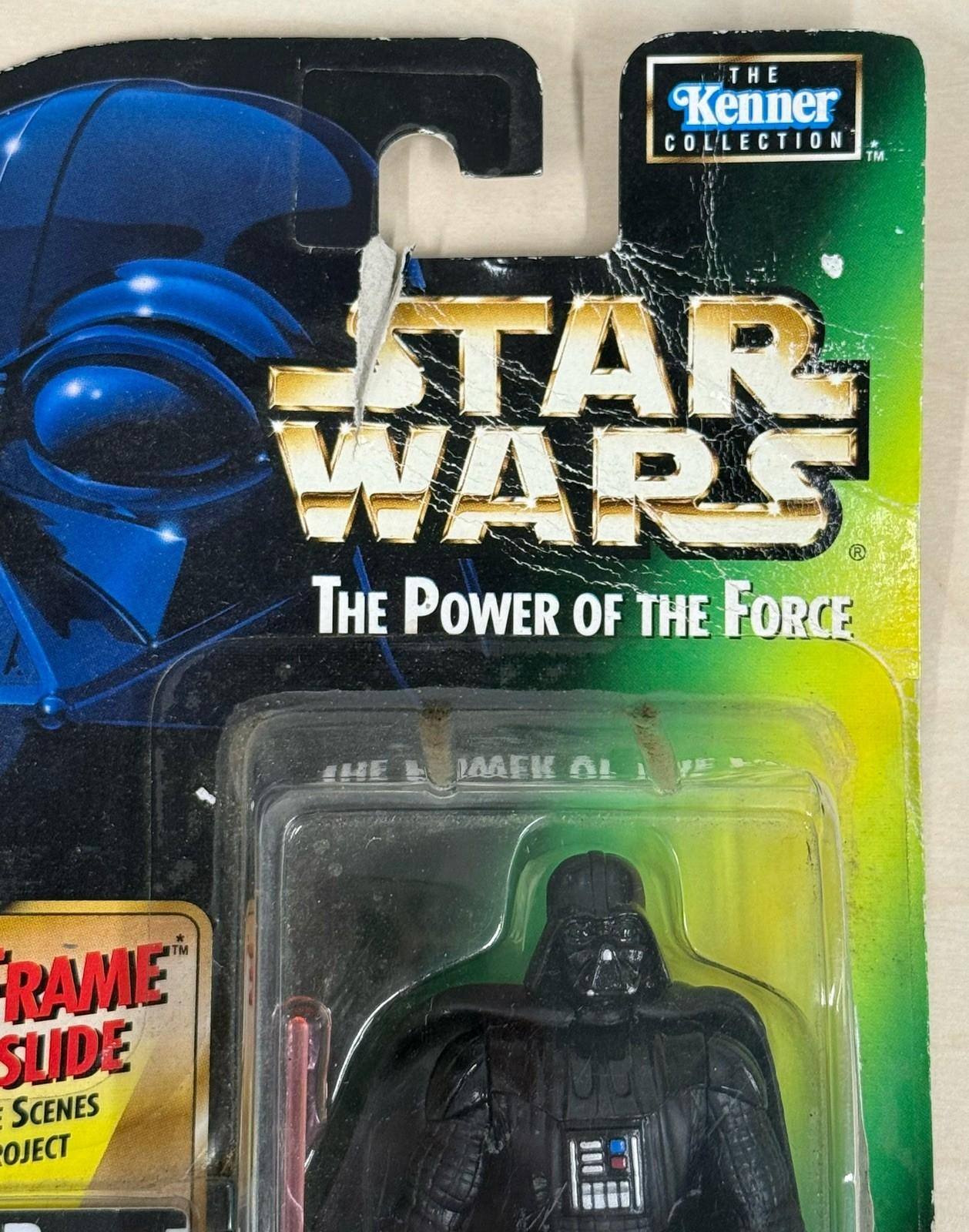 Star Wars POTF Darth Vader Freeze Frame 1997 Kenner MOC Figure