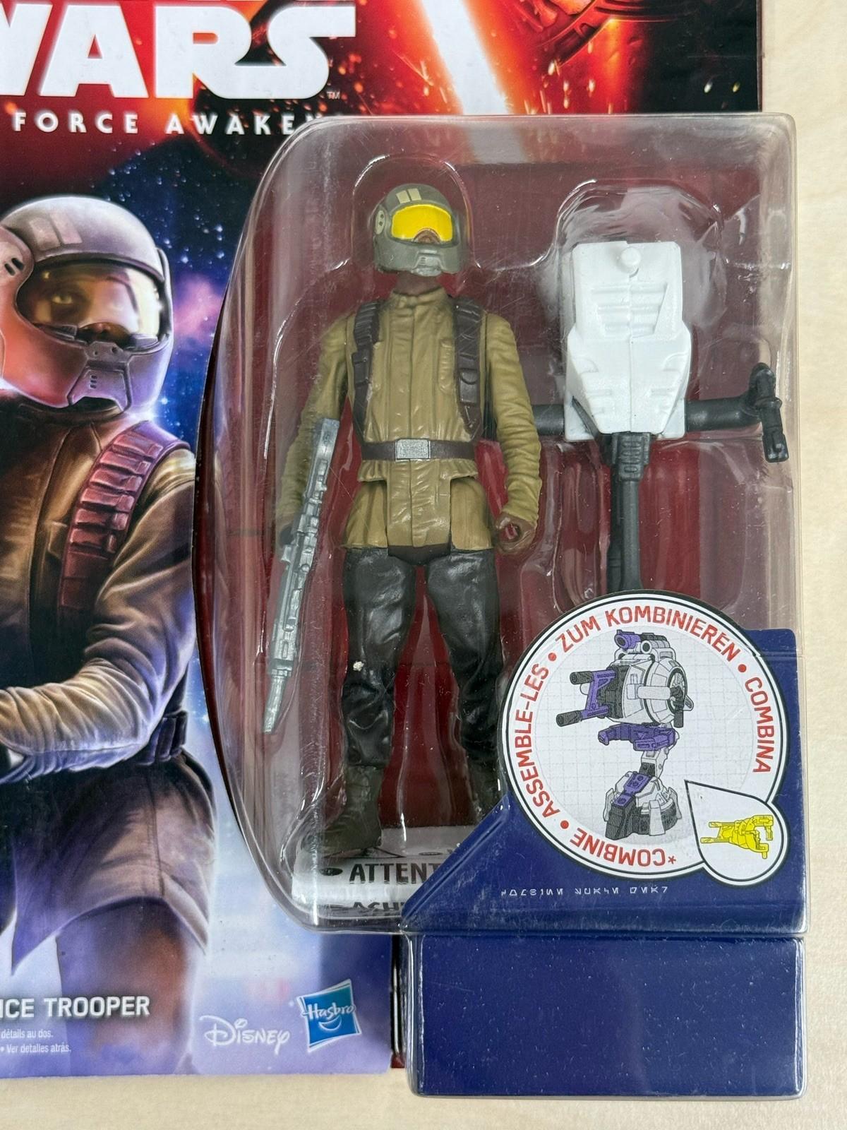 Star Wars Force Awakens Resistance Trooper 3.75" Hasbro 2015 MOC B3451