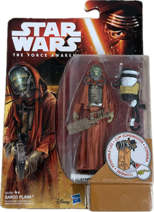Star Wars Force Awakens Sarco Plank 3.75" Hasbro 2015 MOC B4176