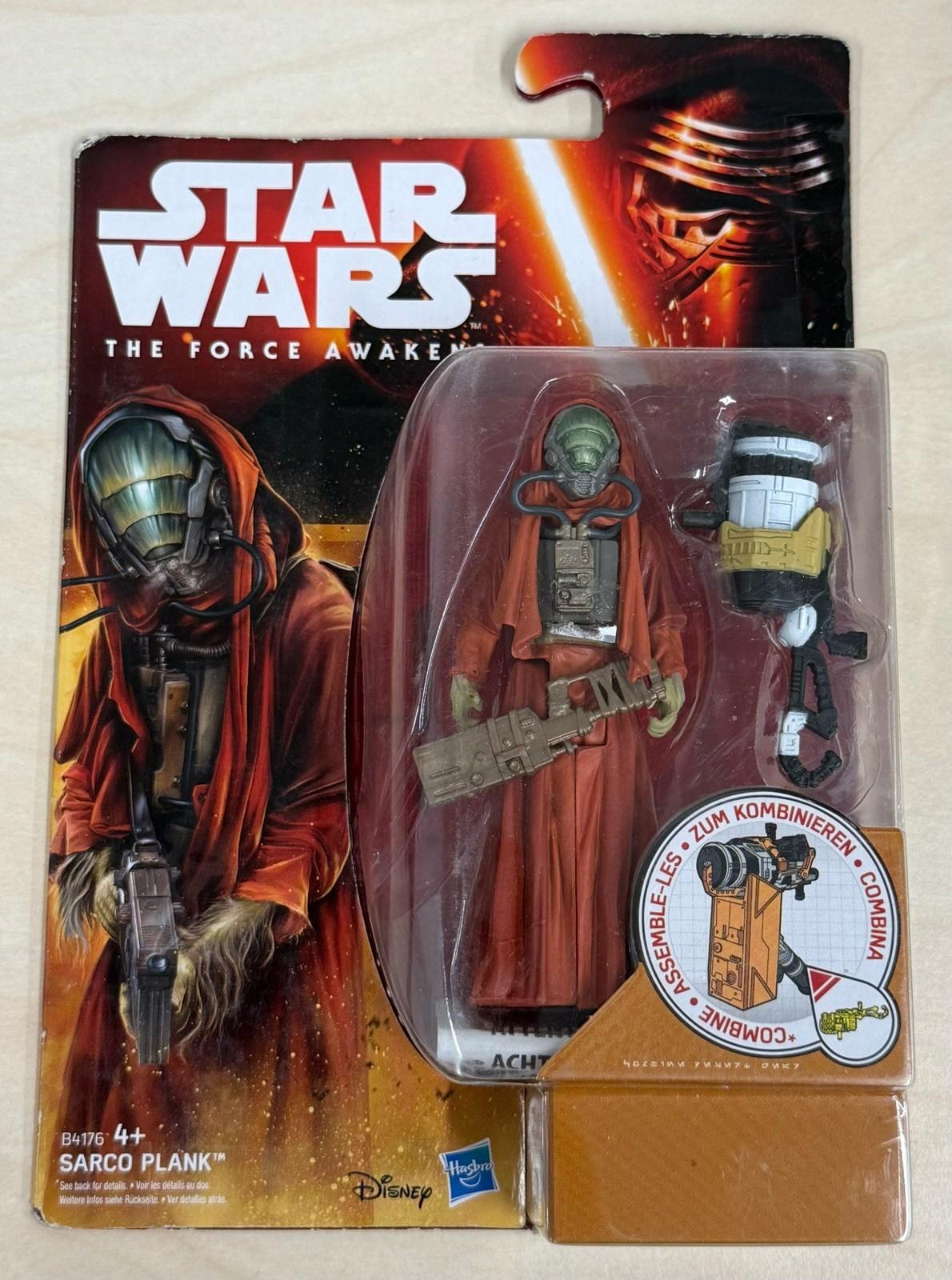 Star Wars Force Awakens Sarco Plank 3.75" Hasbro 2015 MOC B4176