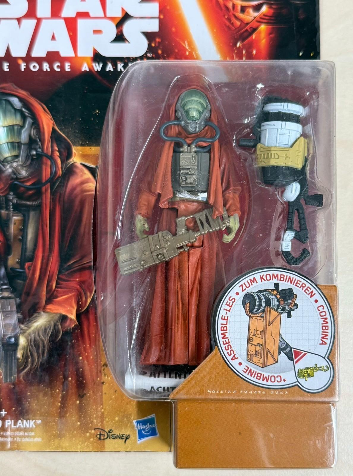 Star Wars Force Awakens Sarco Plank 3.75" Hasbro 2015 MOC B4176