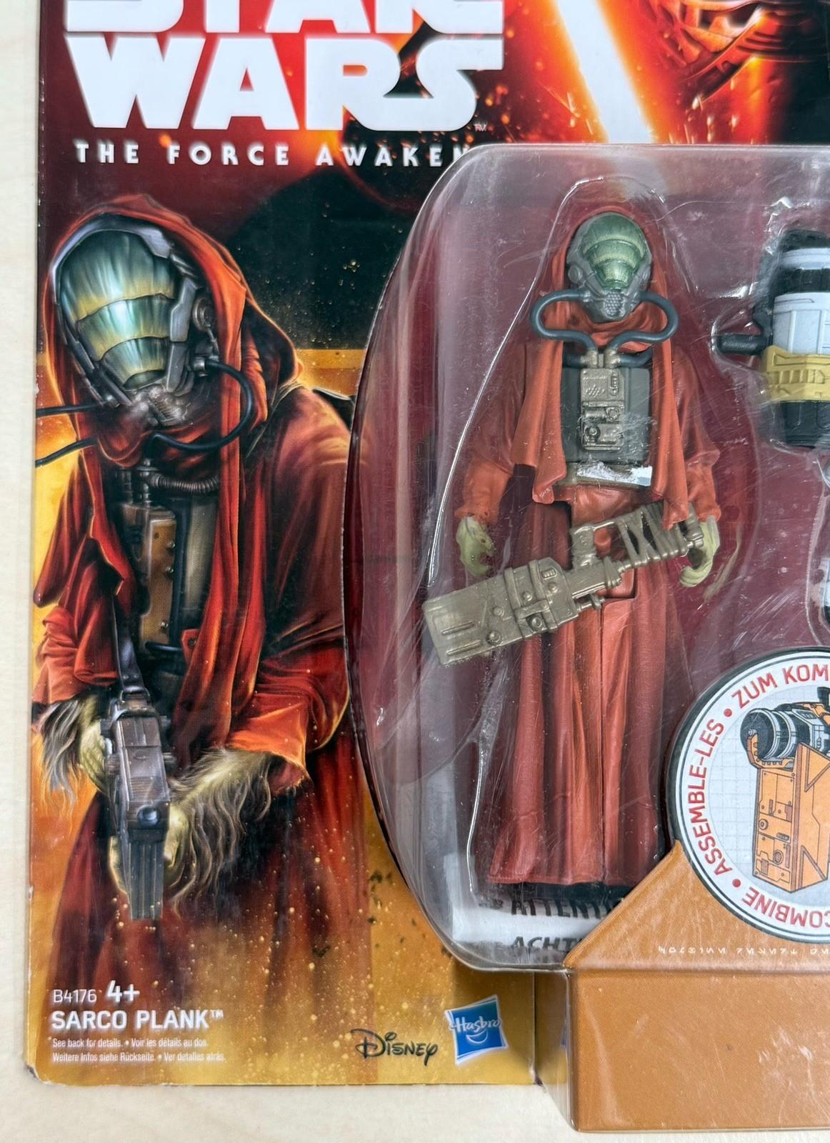 Star Wars Force Awakens Sarco Plank 3.75" Hasbro 2015 MOC B4176