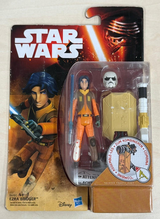 Star Wars Rebels Ezra Bridger 3.75" Hasbro Disney 2015 MOC Figure