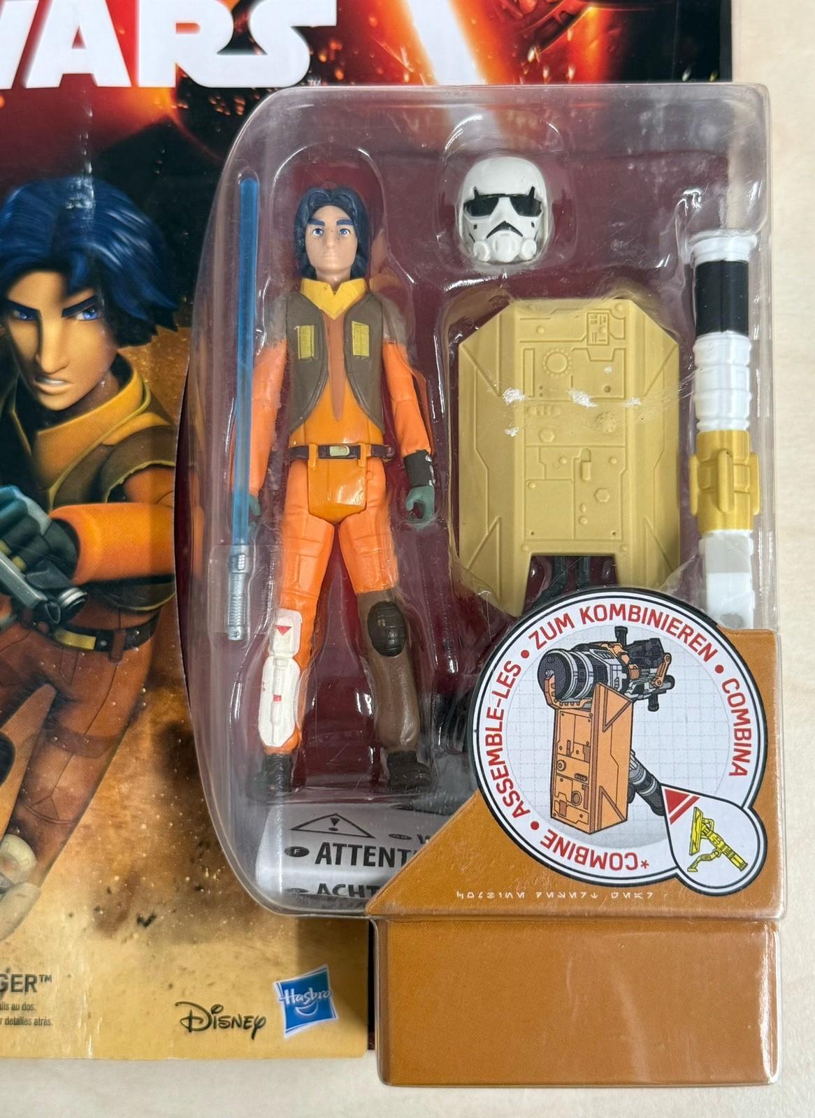 Star Wars Rebels Ezra Bridger 3.75" Hasbro Disney 2015 MOC Figure