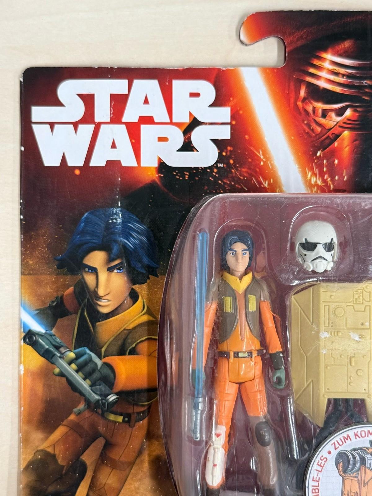 Star Wars Rebels Ezra Bridger 3.75" Hasbro Disney 2015 MOC Figure