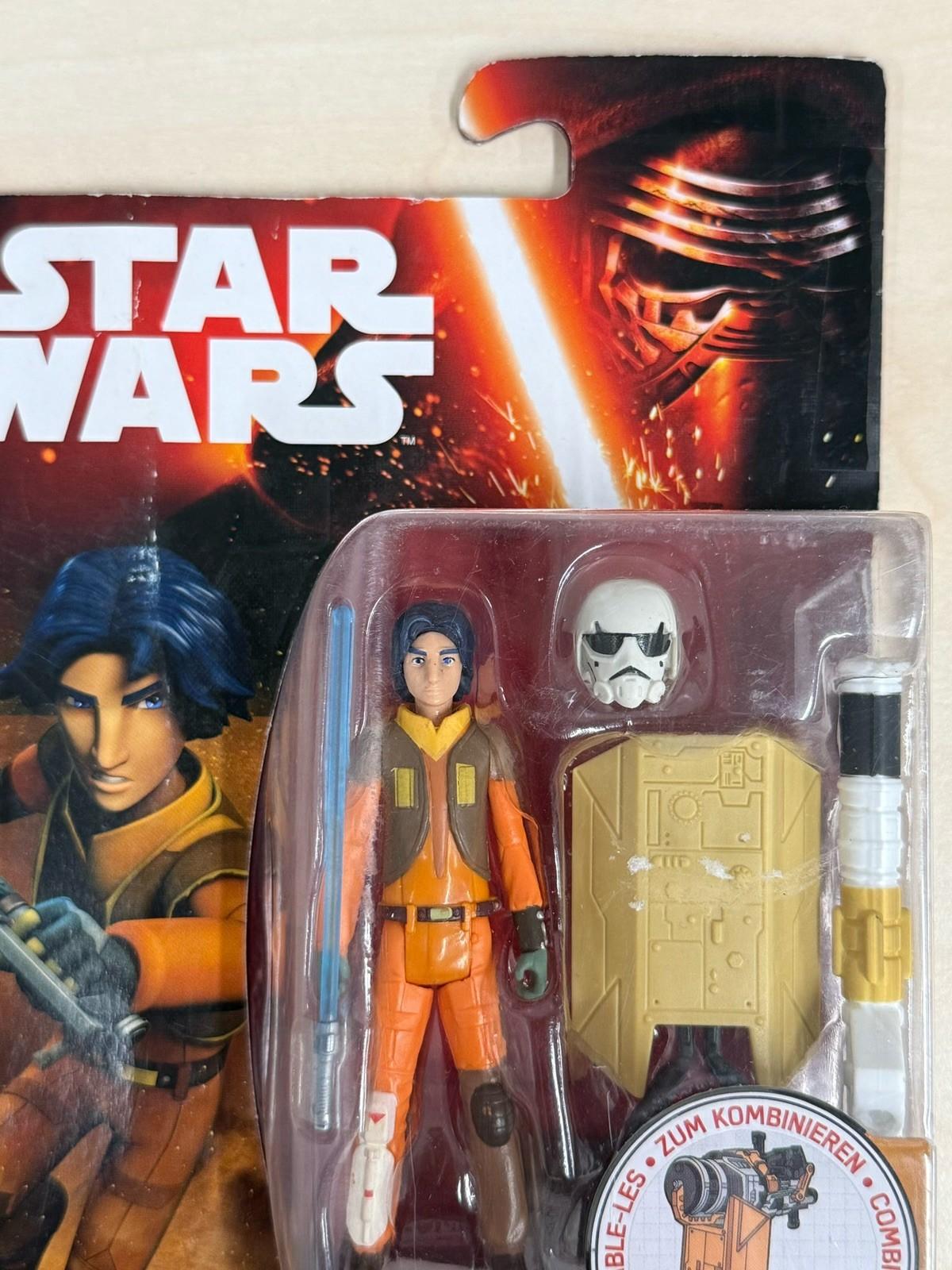 Star Wars Rebels Ezra Bridger 3.75" Hasbro Disney 2015 MOC Figure