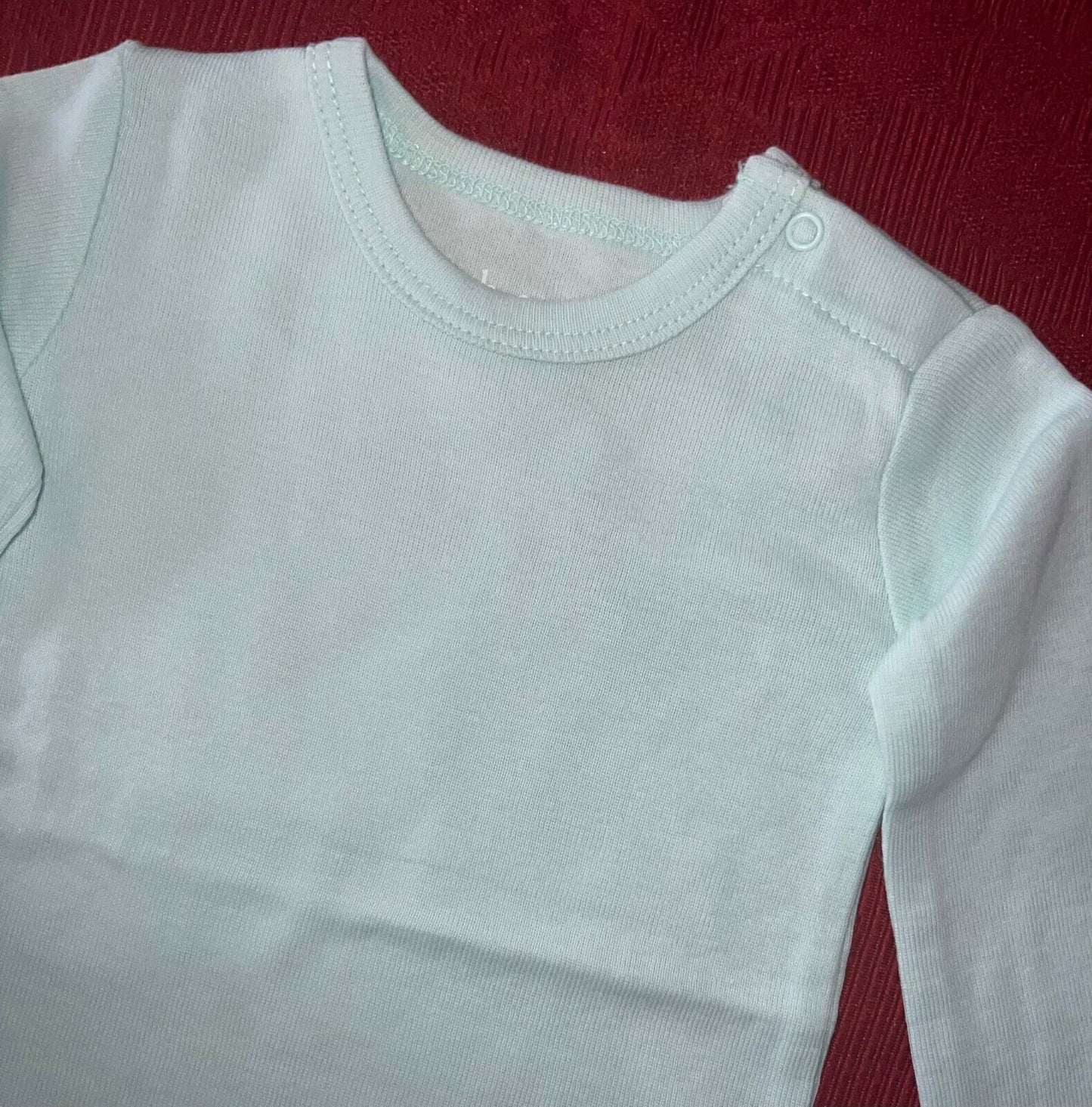 Baby Vest Bodysuit Mint Long Sleeve Designer Baby Clothing Fantastic Quality