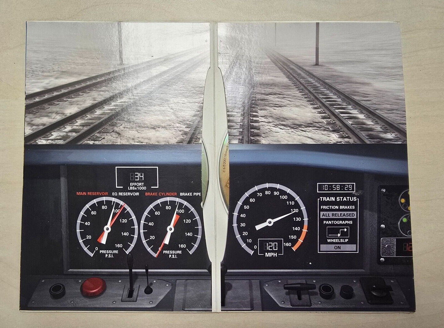 Microsoft Train Simulator PC CD Set Game Vintage Simulation