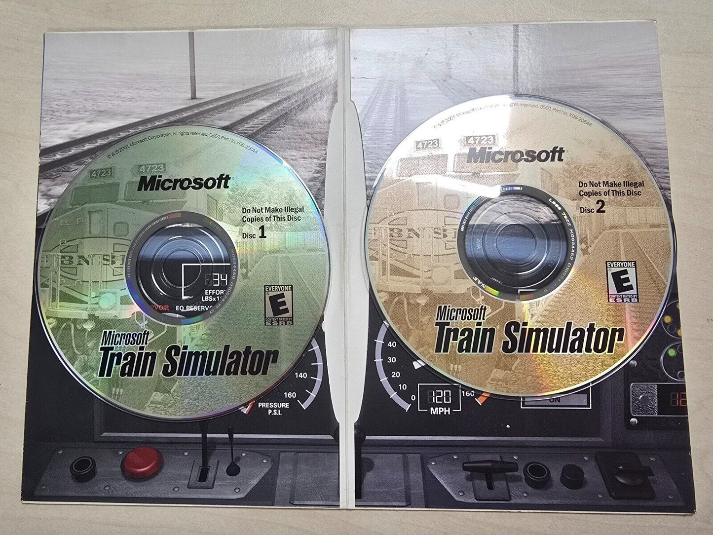 Microsoft Train Simulator PC CD Set Game Vintage Simulation
