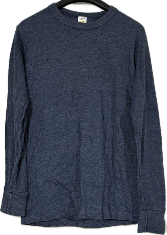 Thermal Wear Men’s Blue Long Sleeve Top Size Small