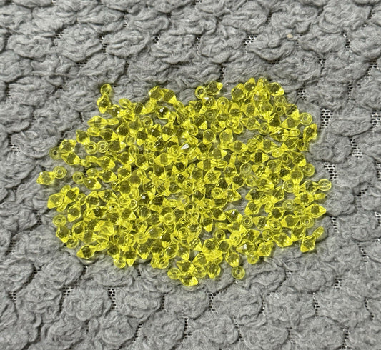 Yellow Beads Perfect For Jewellery Making