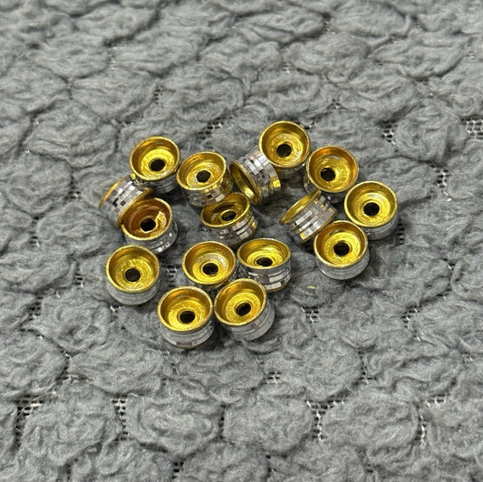 Silver & Gold Coloured Beads Perfect For Jewellery Making Crafts