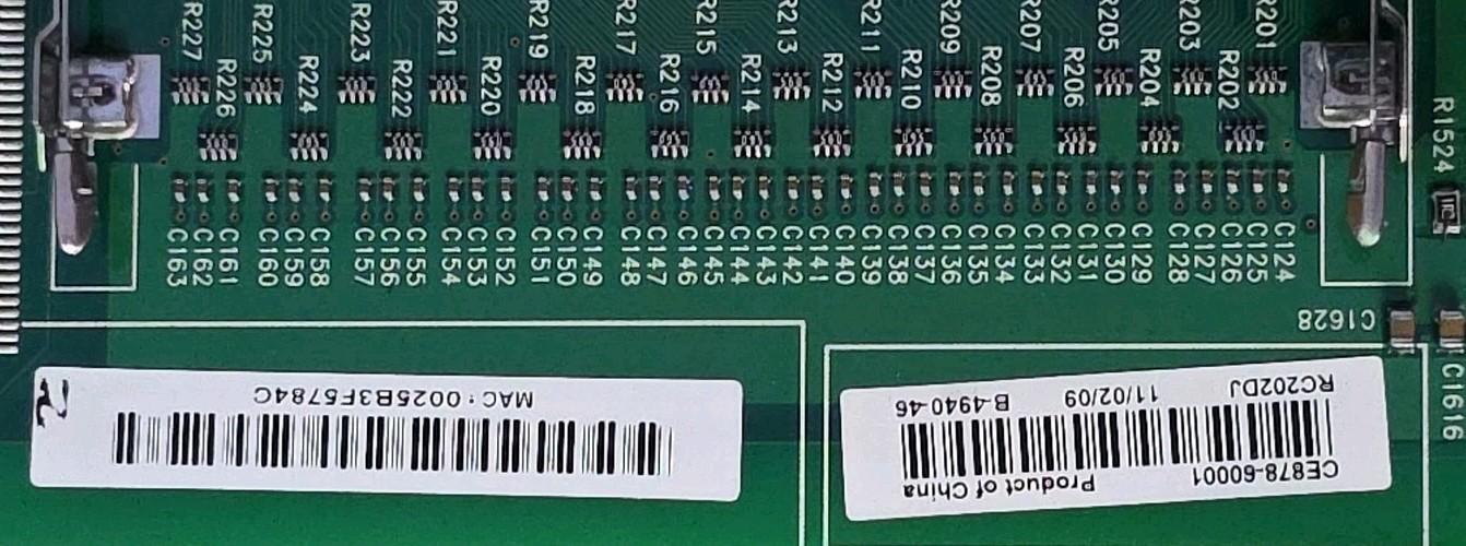 HP Q5975-60002 Formatter Board Printer Control Component Replacement