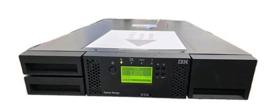 IBM 3573-L2U TS3100 2U Tape Library 24-Slot Data Storage Backup
