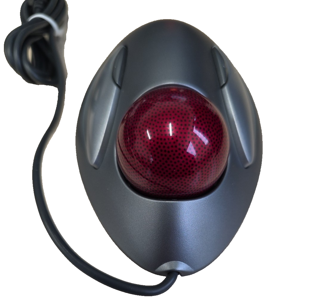 Logitech T-BC21 Trackman Marble Trackball Mouse USB Optical 4-Button