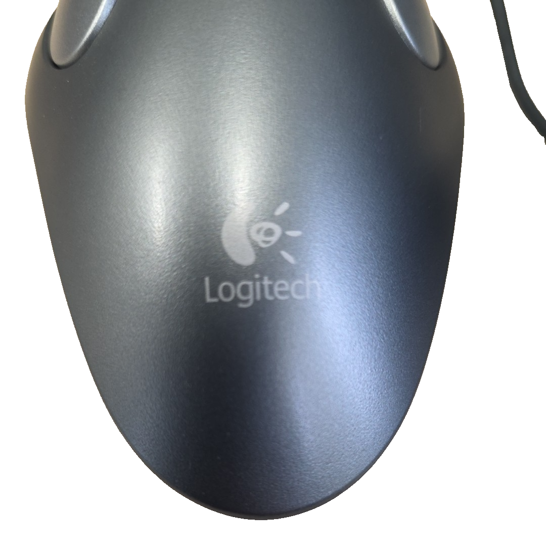Logitech T-BC21 Trackman Marble Trackball Mouse USB Optical 4-Button