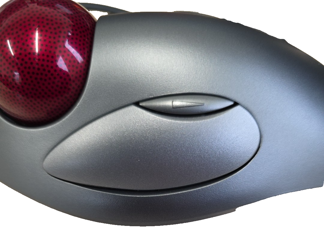 Logitech T-BC21 Trackman Marble Trackball Mouse USB Optical 4-Button