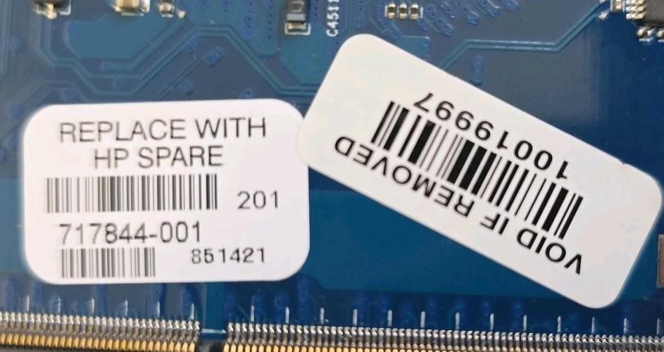 HP Folio 9470m 717844-001 Intel I7-3687U Motherboard Laptop Component