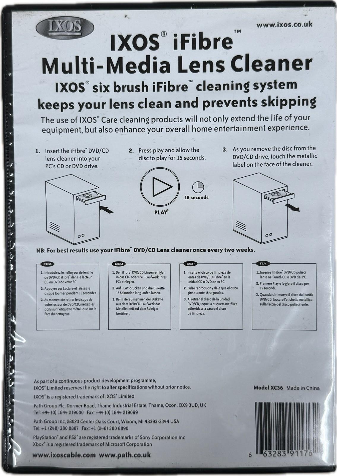 Ixos iFibre Multi-Media Lens Cleaner