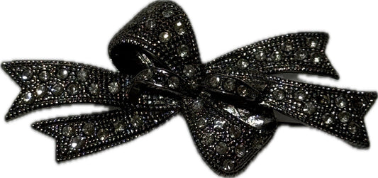 Grey Coloured Brooch Pin Costume Jewellery Elegant Accessory