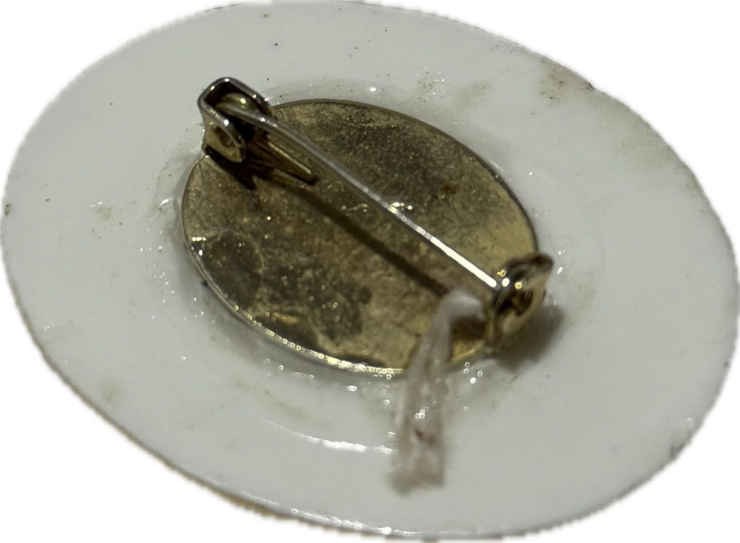 Floral Brooch Pin Multicoloured Costume Jewellery