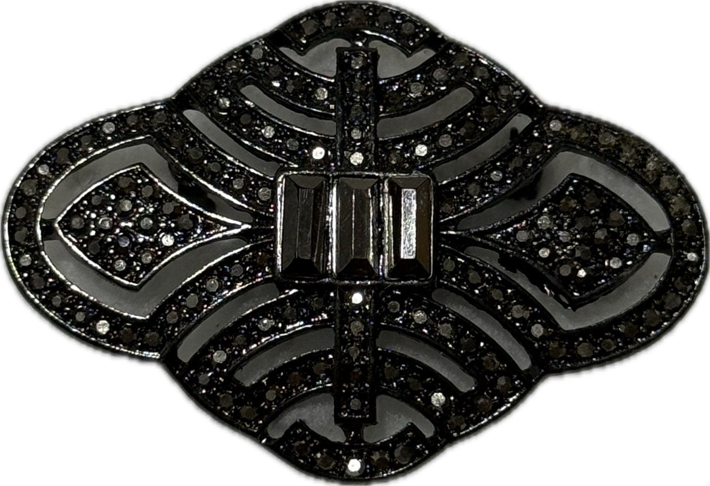 Silver Brooch Pin Unfinished Costume Jewellery