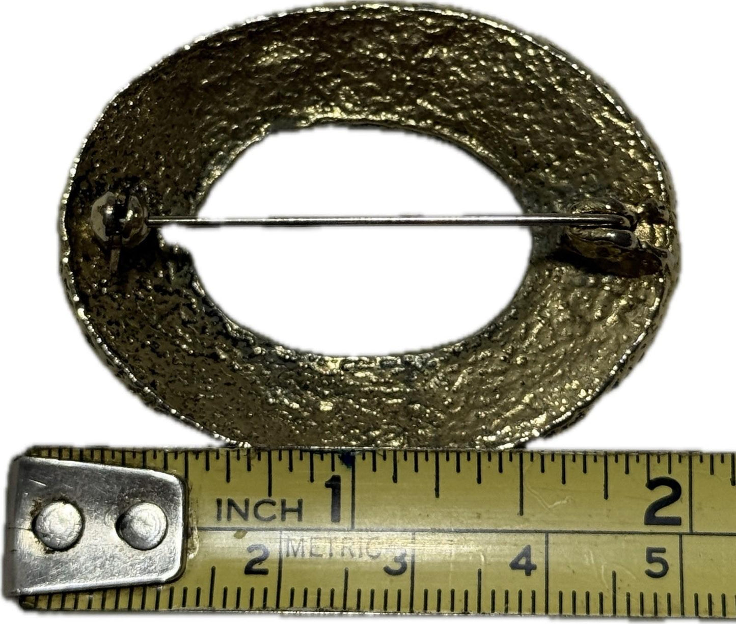 Gold Brooch Pin Unfinished Costume Jewellery Craft Project