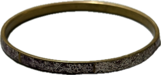 Purple Gold Bangle Bracelet Costume Jewellery