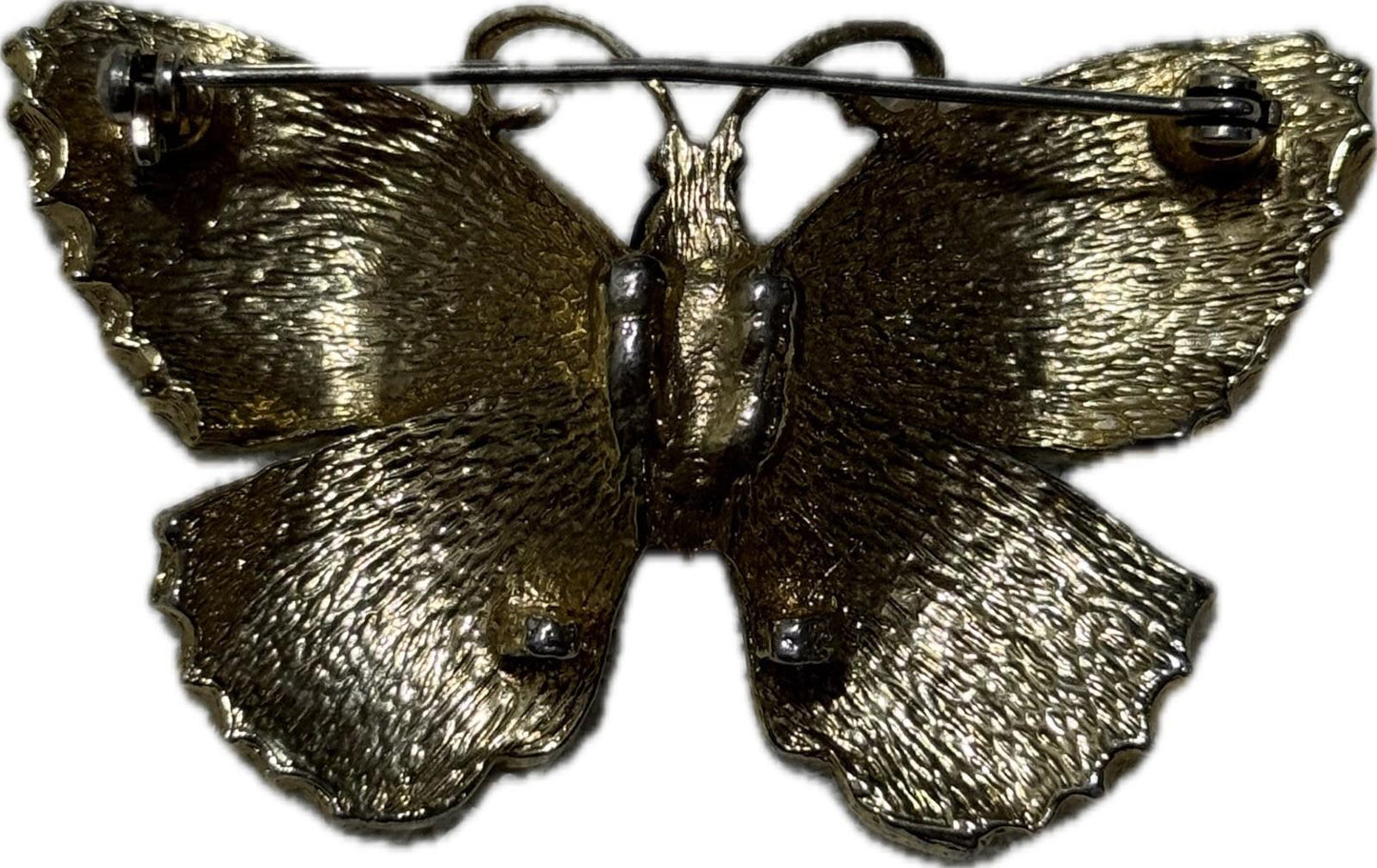 Multicoloured Butterfly Brooch Pin Costume Jewellery