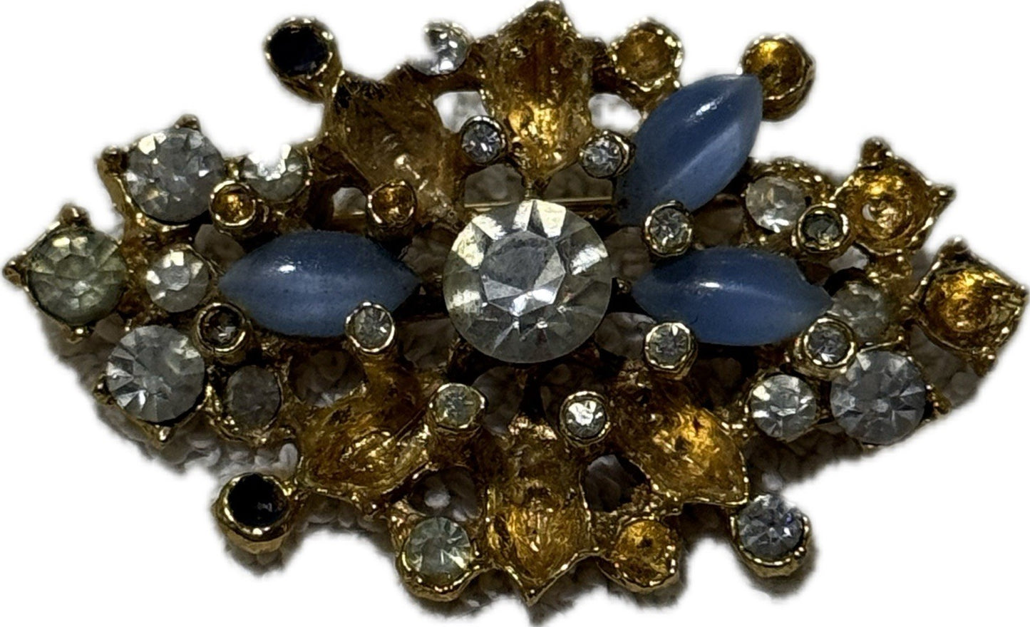 Multicoloured Brooch Pin Unfinished Costume Jewellery