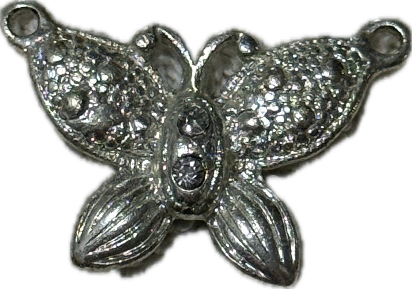 Silver Butterfly Pendant Costume Jewellery
