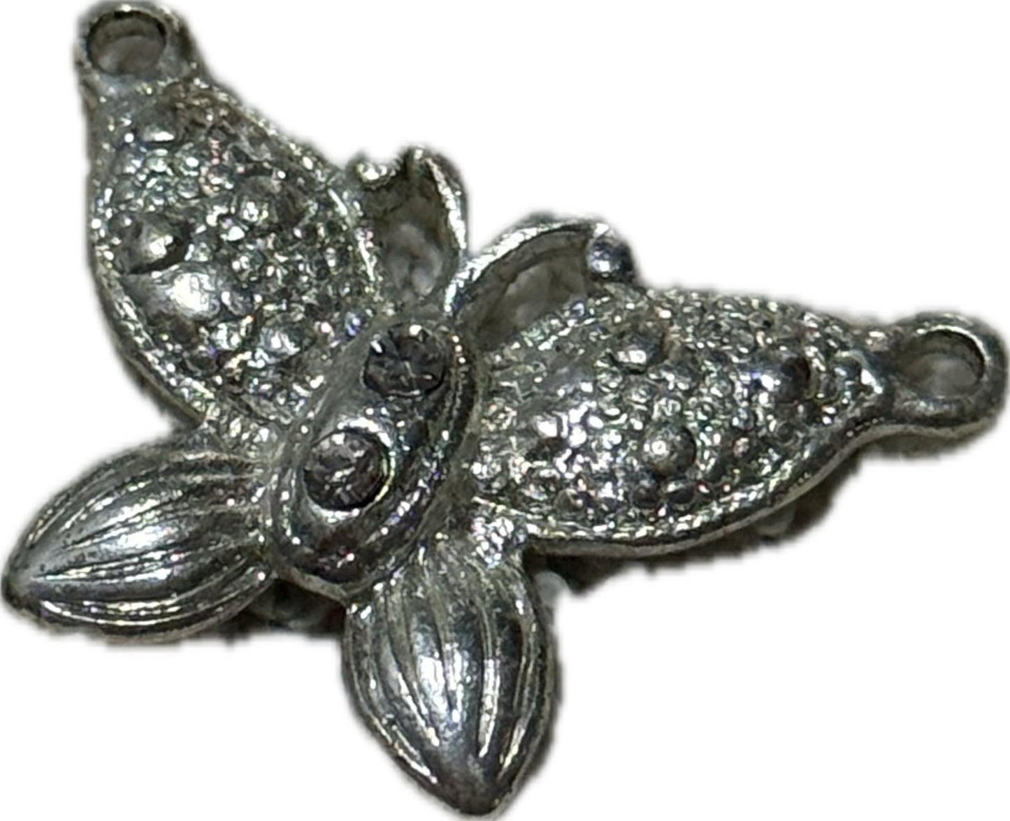 Silver Butterfly Pendant Costume Jewellery