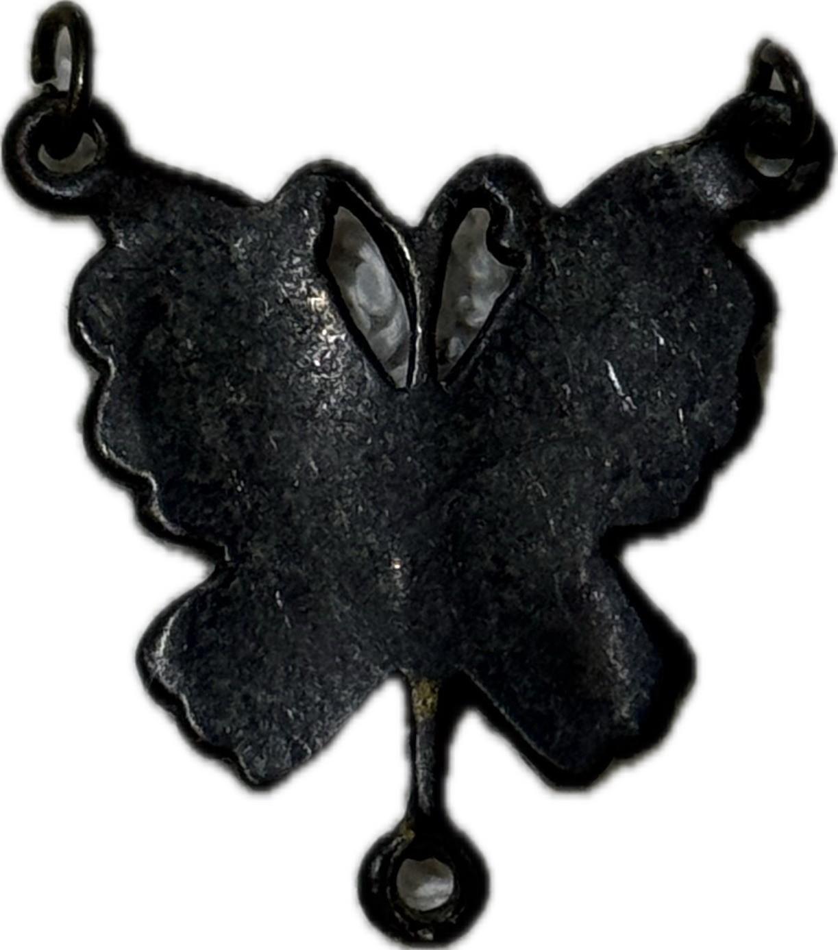 Multicoloured Butterfly Pendant Playful Costume Jewellery