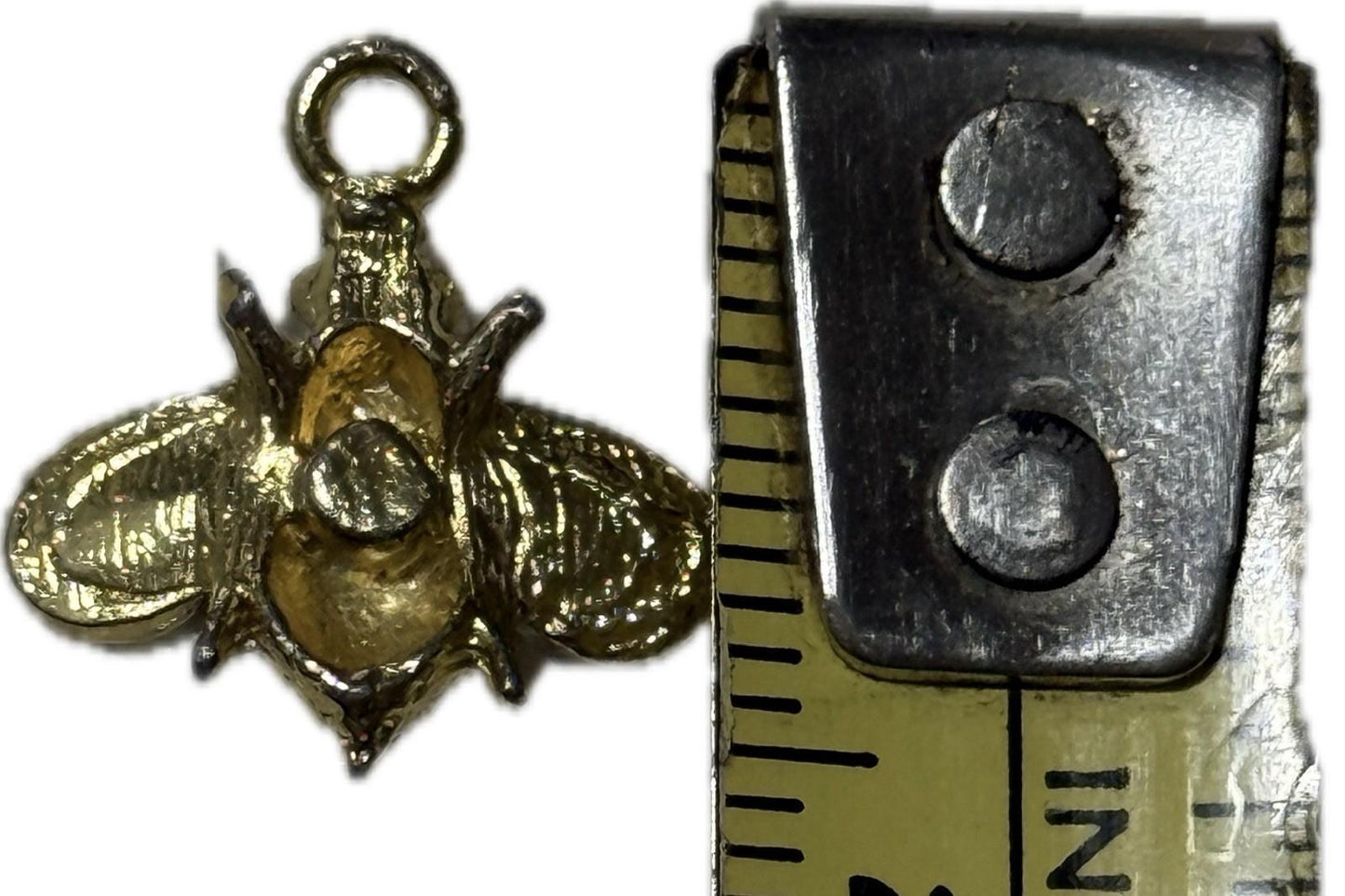 Gold Bee/Wasp Pendant Costume Jewellery