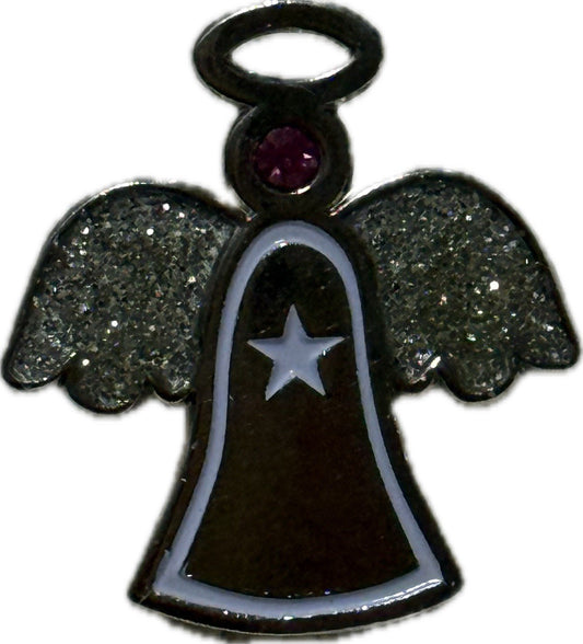 Multicoloured Angel Pin Brooch Costume Jewellery